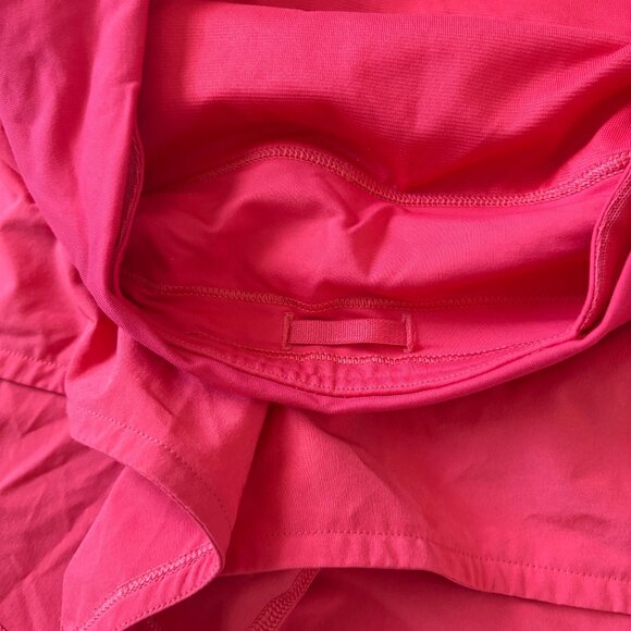 Lululemon Athletic Speed Up Mid Rise Short 4” Carnation Red Women’s Size 8 - Picture 5 of 9